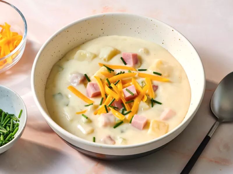 Creamy Ham & Potato Soup