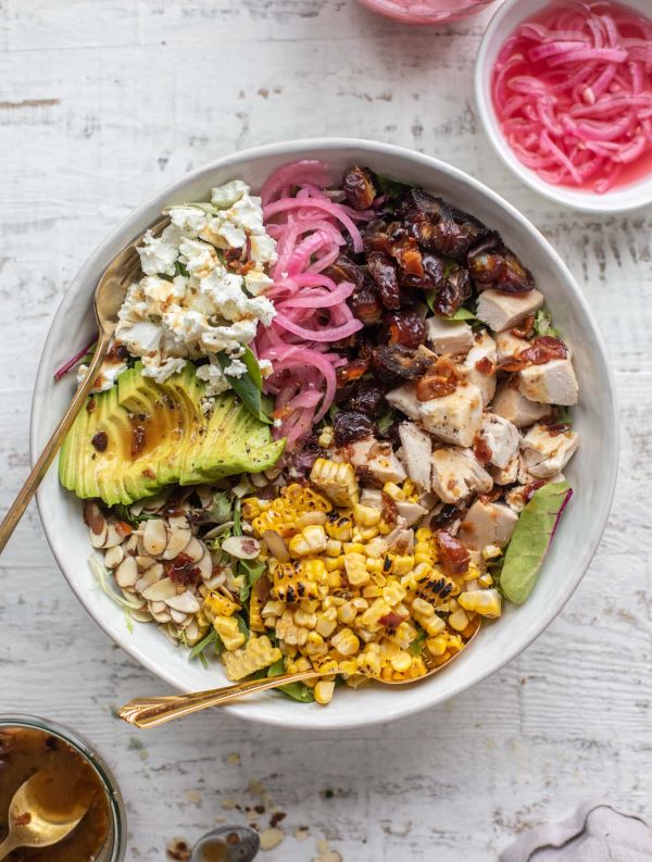 Crispy Rotisserie Chicken Salad