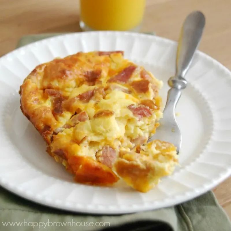 Ham & Cheese Breakfast Casserole