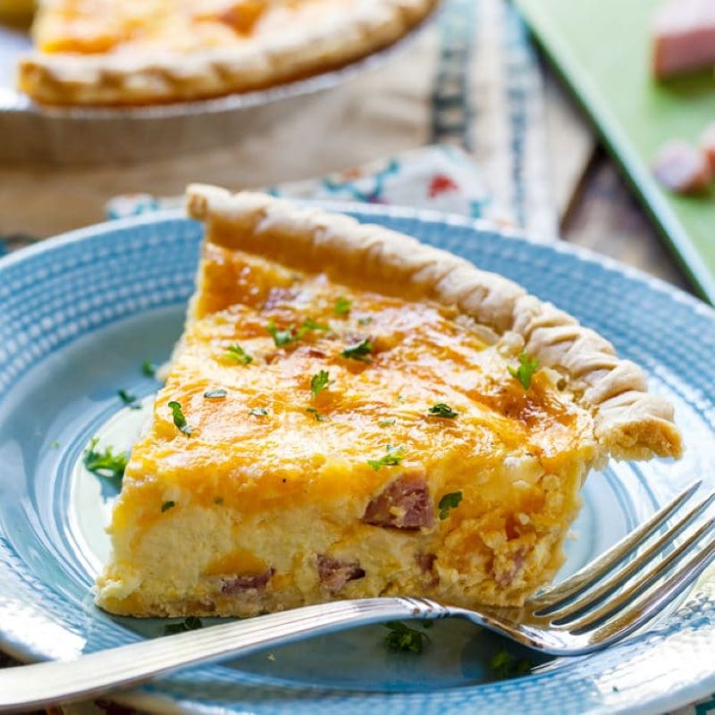 Ham and Cheese Quiche