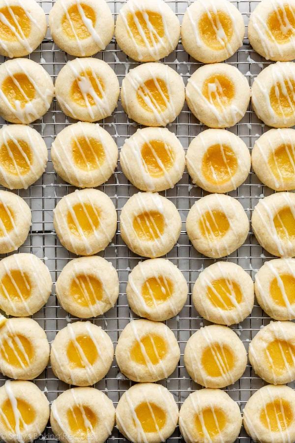 Lemon Thumbprint Cookies