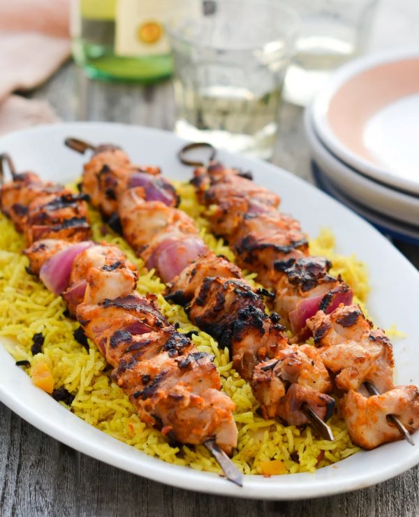 Mediterranean Chicken Skewers