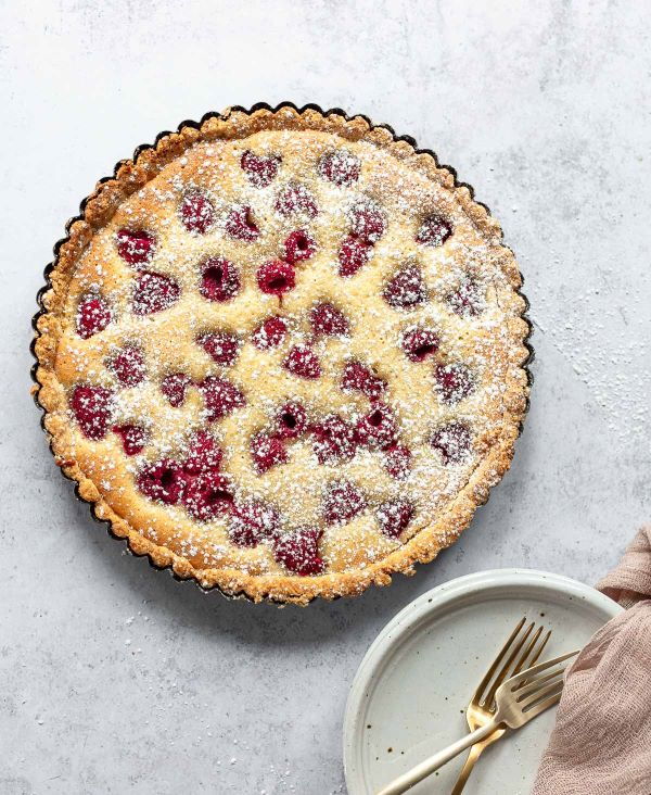 Raspberry Almond Tart