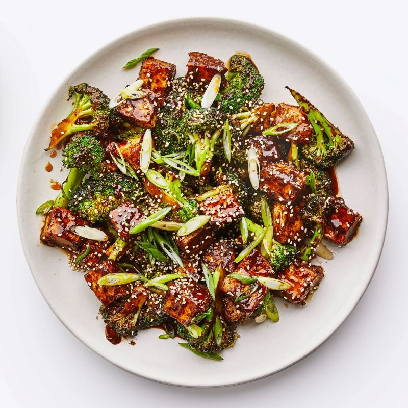 Sesame Tofu & Broccoli