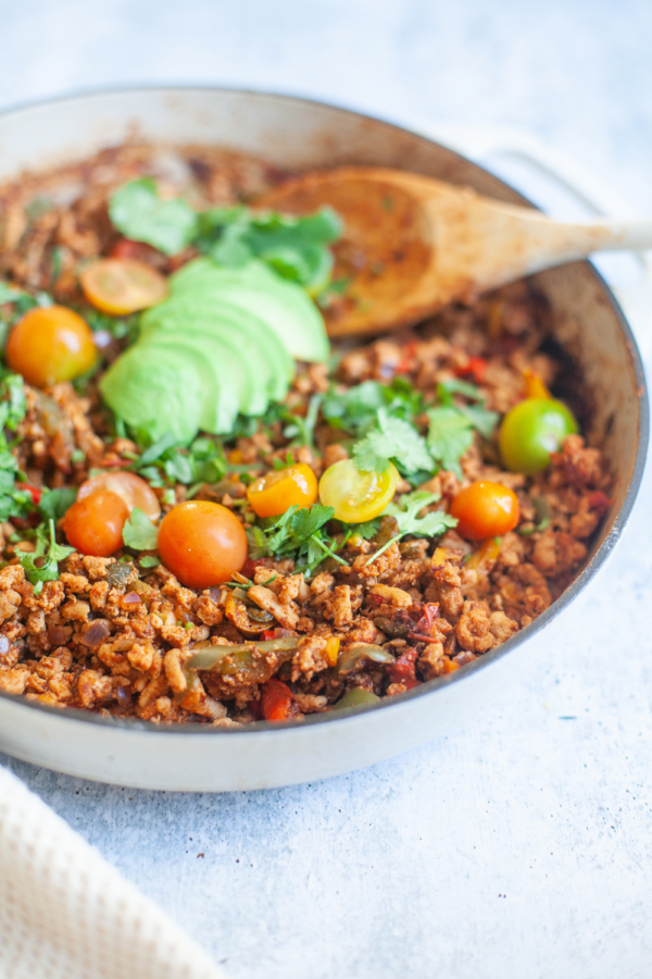 Ground Turkey Fajitas