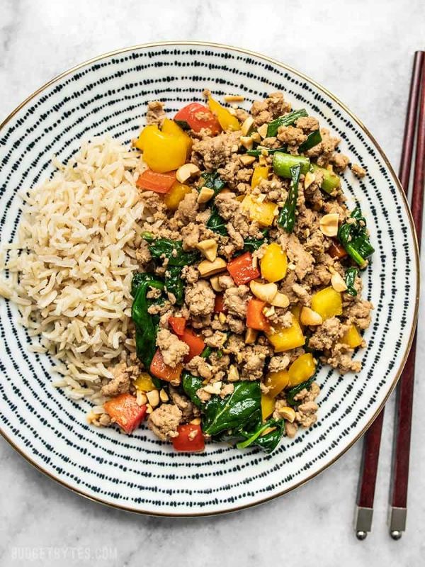 Ground Turkey Stir Fry