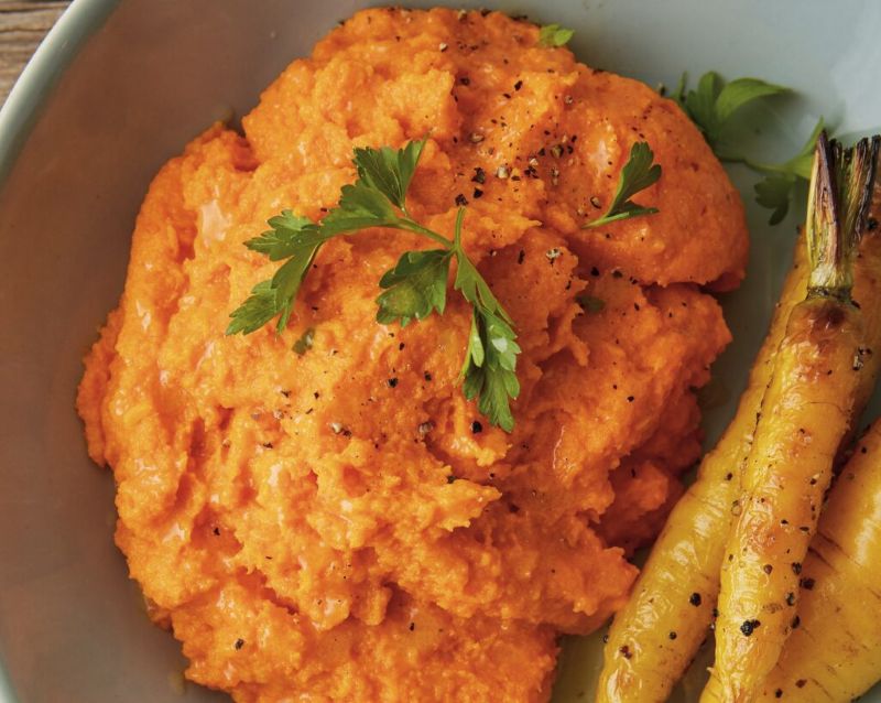 Honey Mashed Carrots