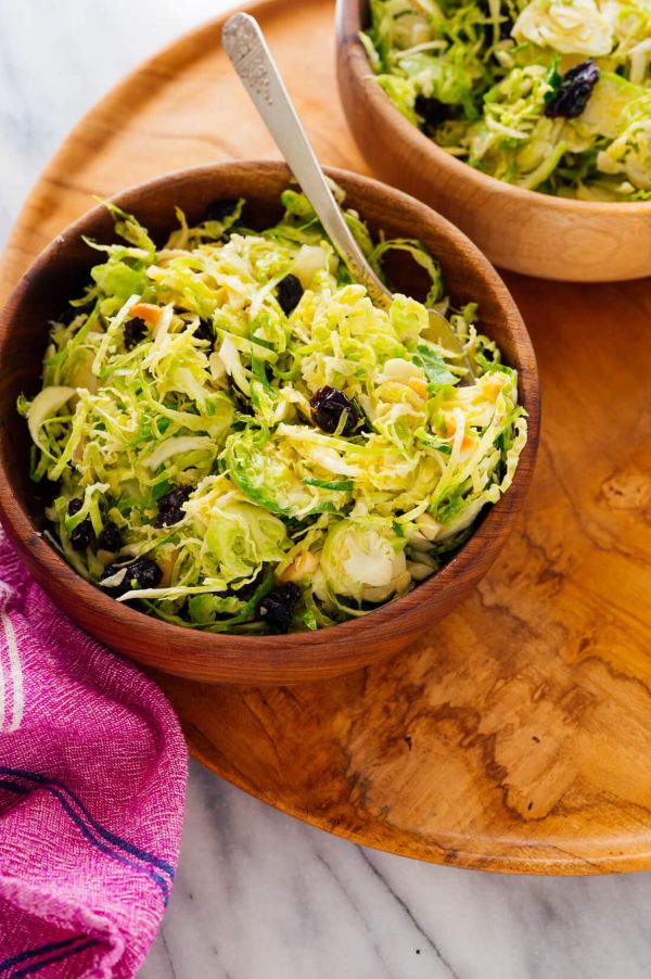 Honey Mustard Brussels Sprouts Salad