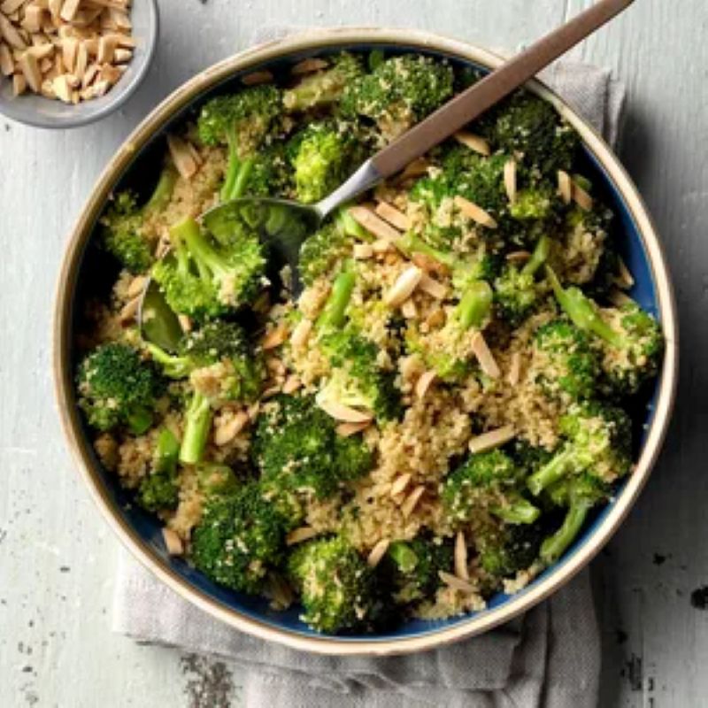 Lemon Couscous with Broccoli