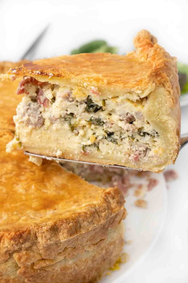 Sicilian Easter Pie (Pizza Rustica)