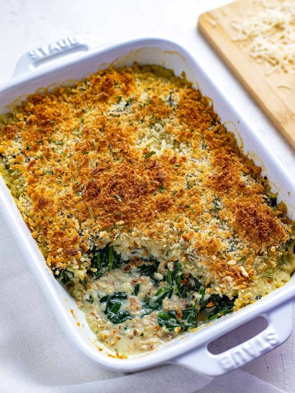 Spinach Parmesan Casserole