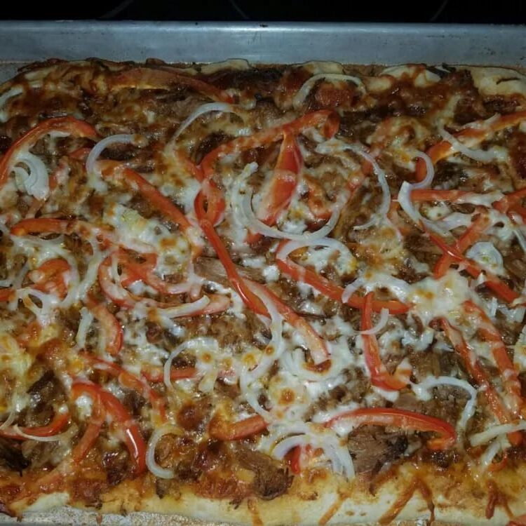 BBQ Pulled Pork Pizza (3)