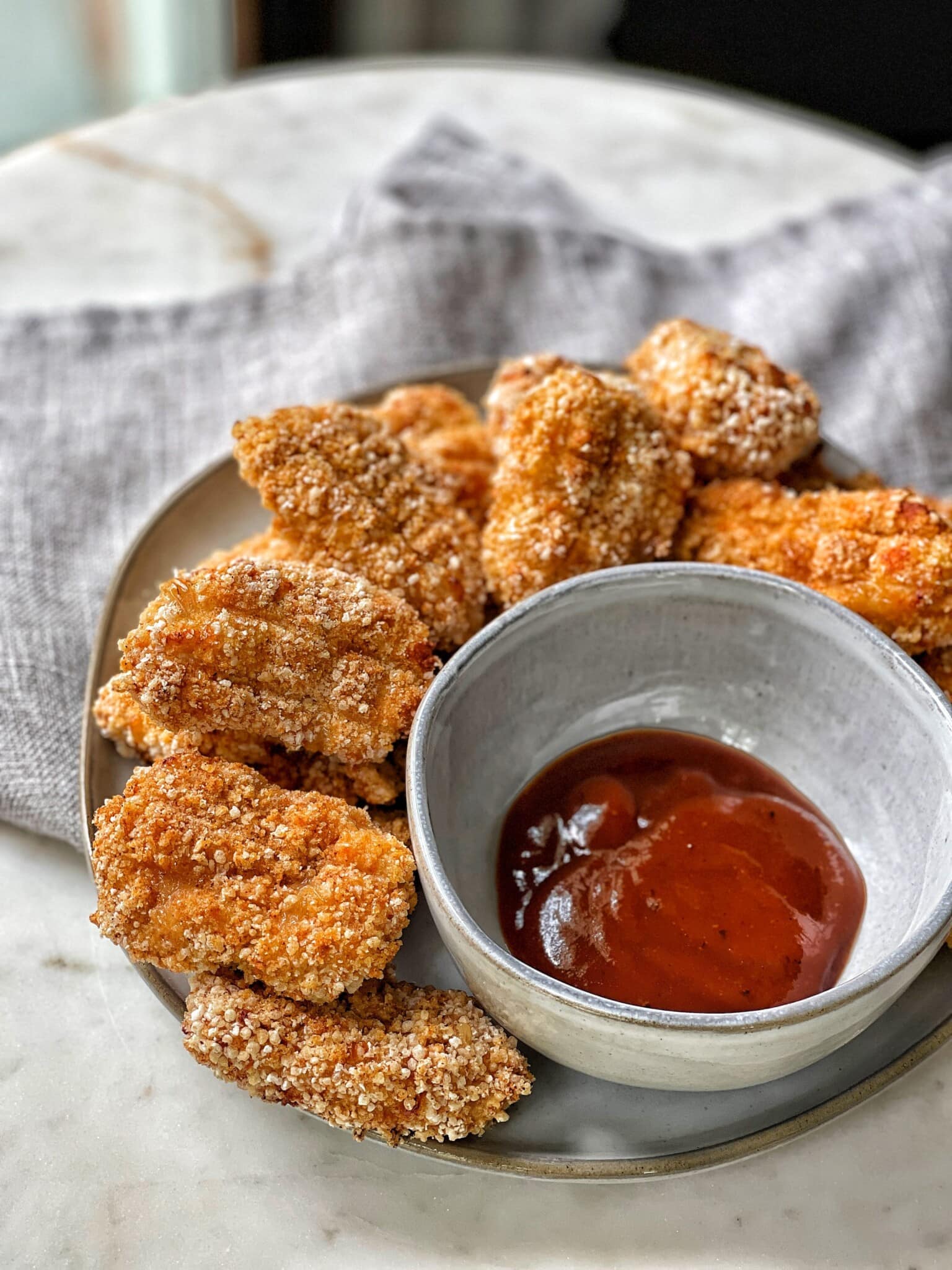 Baked Chicken Nuggets with Ground Chicken Recipe (4)