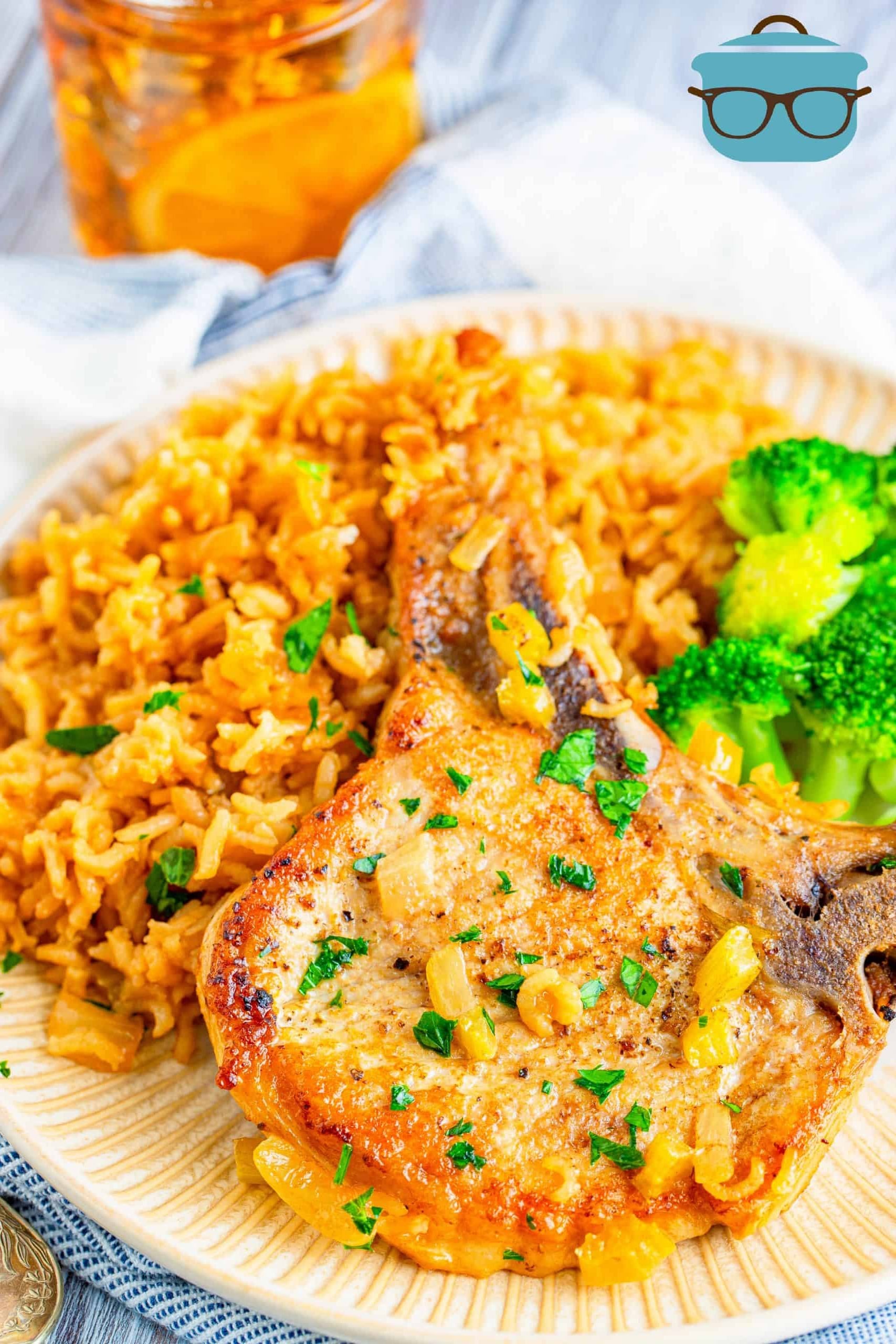 Baked Pork Chops and Yellow Rice Recipe (4)