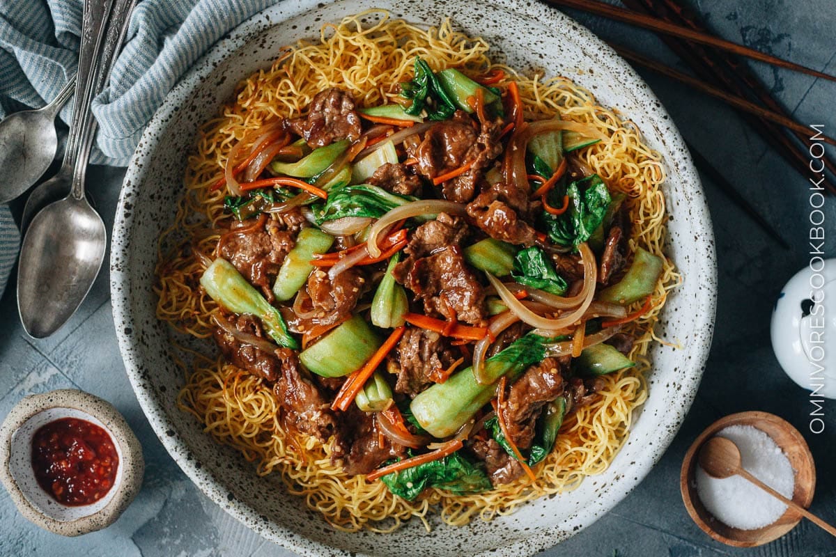 Beef Pan Fried Noodles Recipe (4)