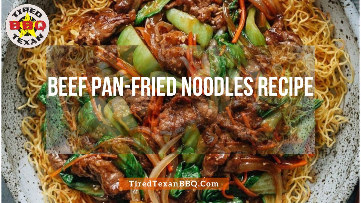 Beef Pan Fried Noodles Recipe