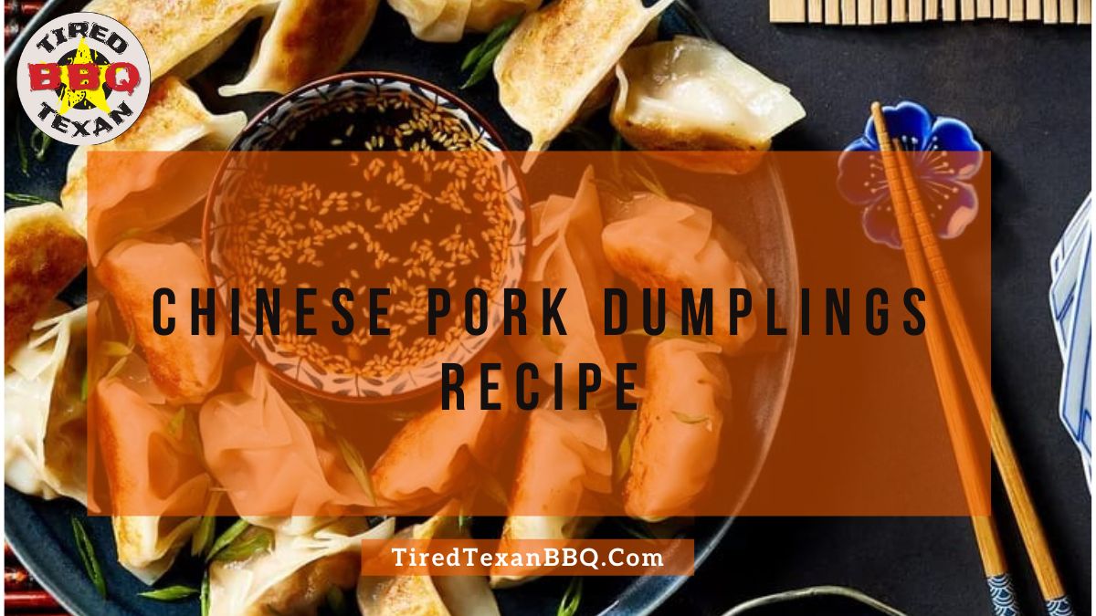 Chinese Pork Dumplings Recipe