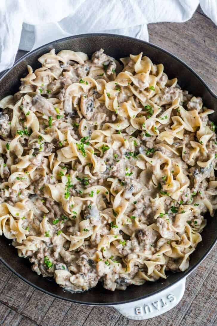 Ground Beef Stroganoff (4)