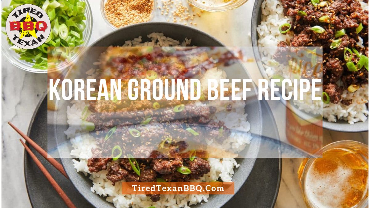 Korean Ground Beef Recipe