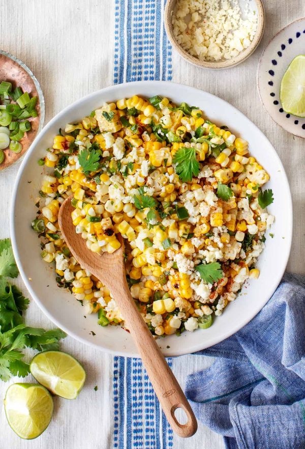 Mexican Grilled Corn Salad