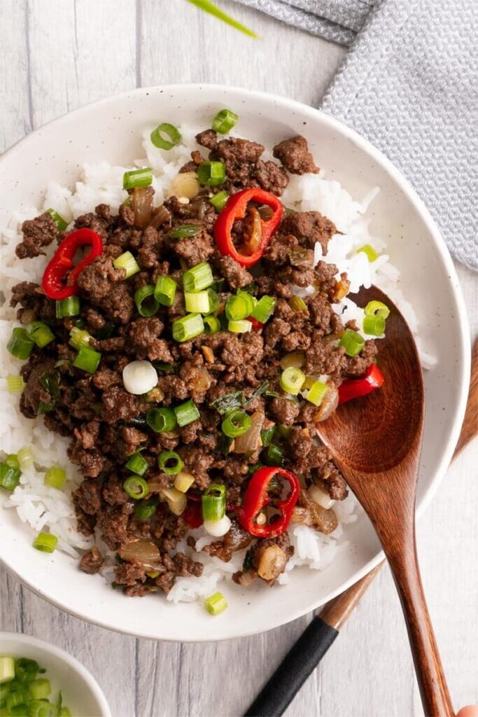 Mongolian Ground Beef Recipe (1)