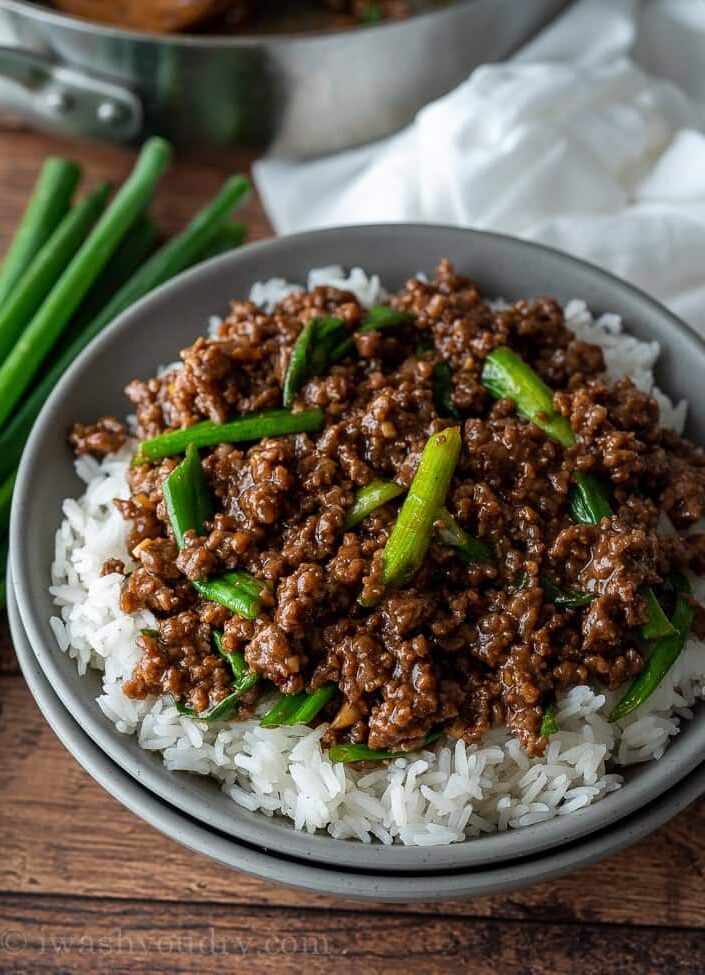 Mongolian Ground Beef Recipe (3)