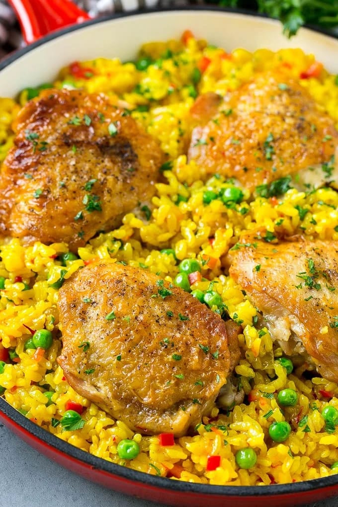 One Pot Spanish Chicken and Rice (1)