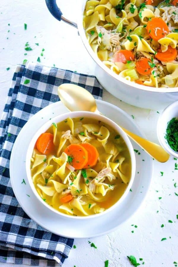 Rotisserie Chicken Noodle Soup Recipe (3)