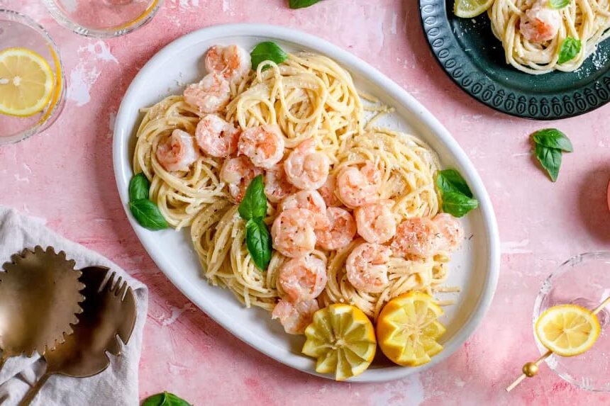 Shrimp Stir Fry With Egg Noodles (3)