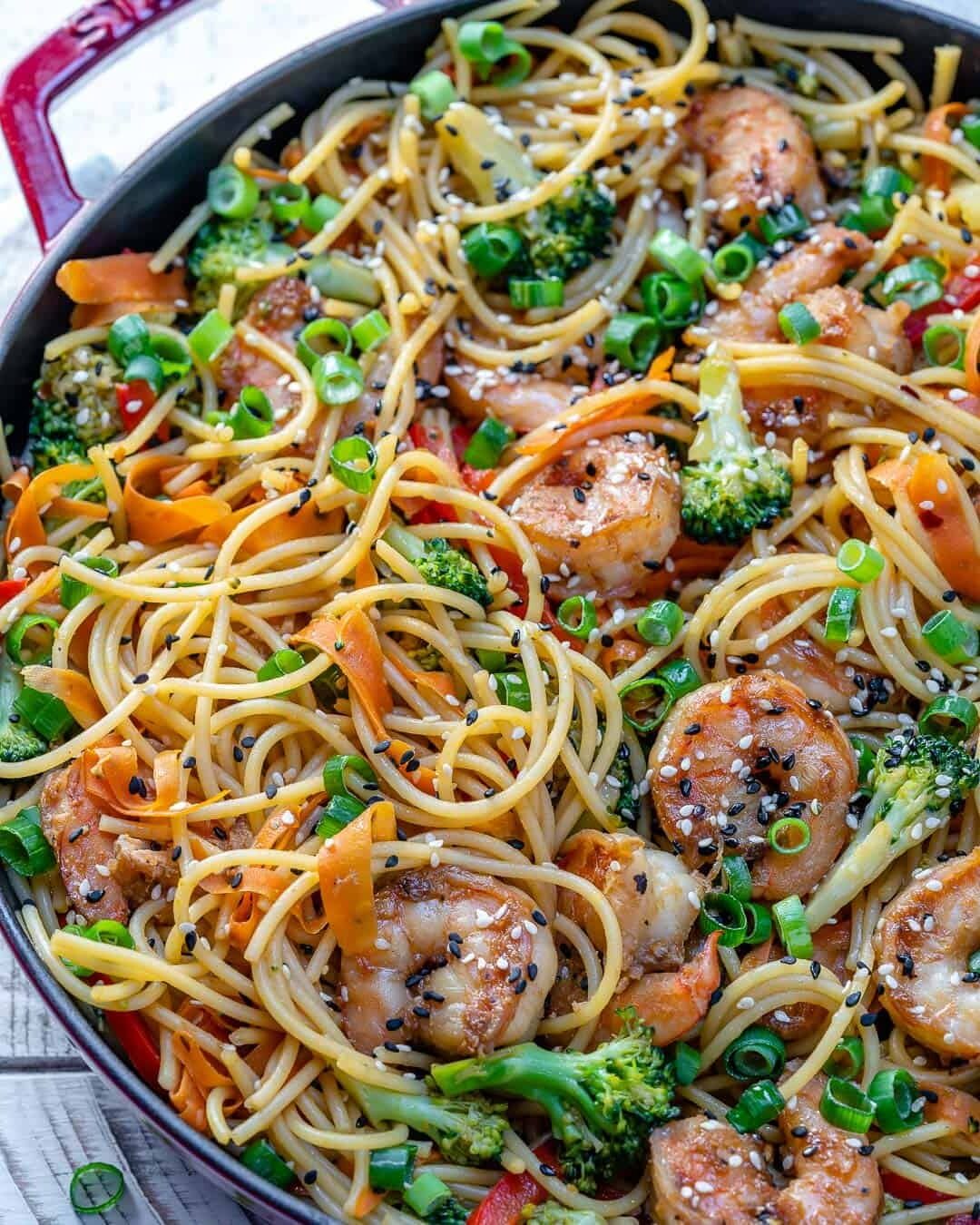 Shrimp Stir Fry With Egg Noodles (4)