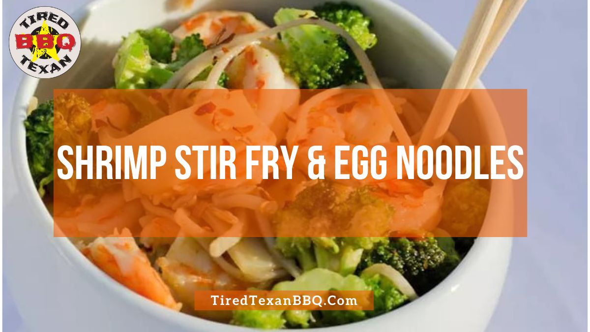 Shrimp Stir Fry With Egg Noodles