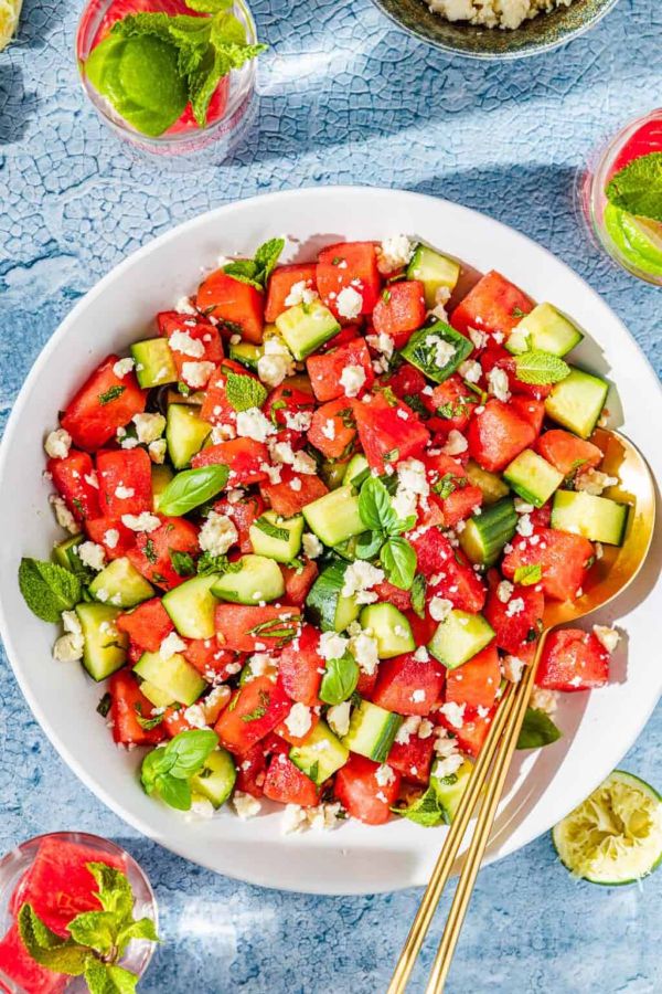 Watermelon Feta Salad