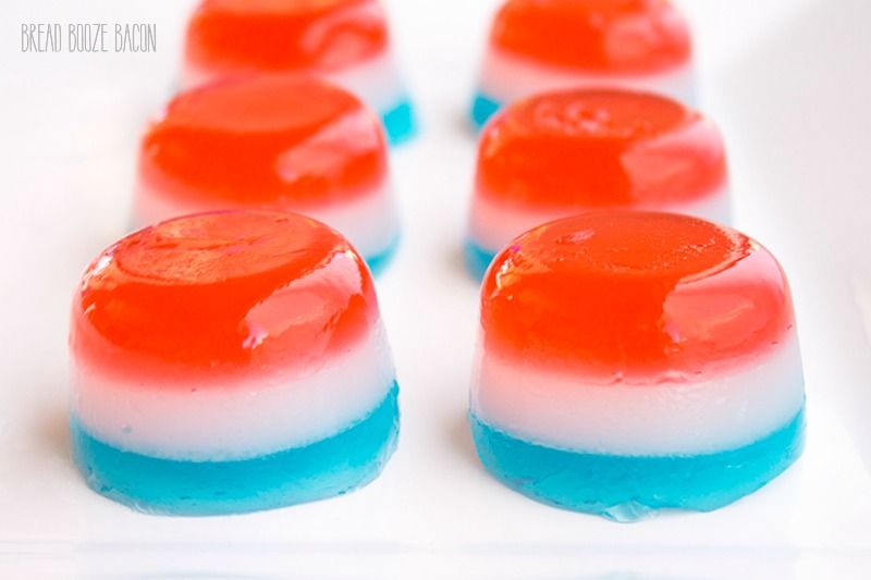 Bomb Pop Inspired Jello Shots