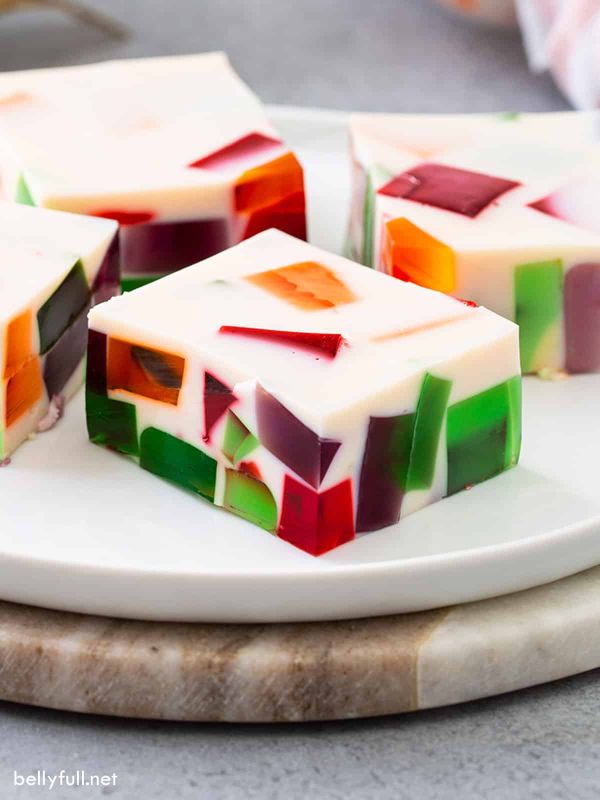 Broken Jello 4th of July Shots