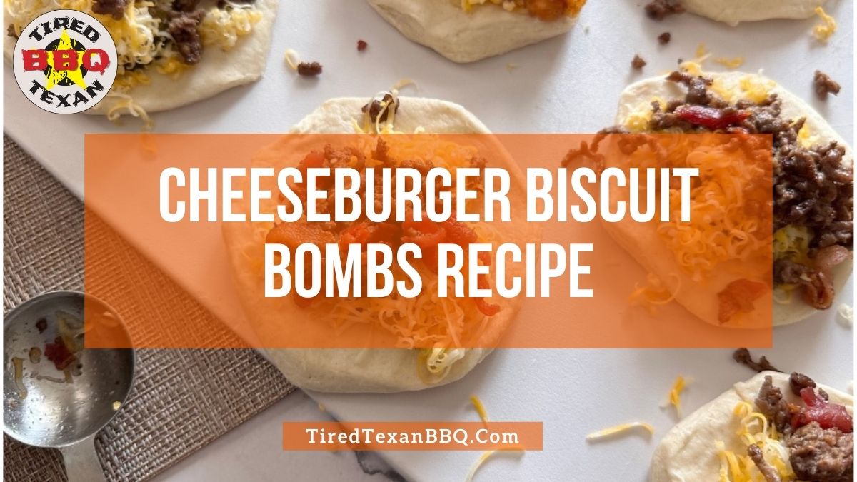 Cheeseburger Biscuit Bombs