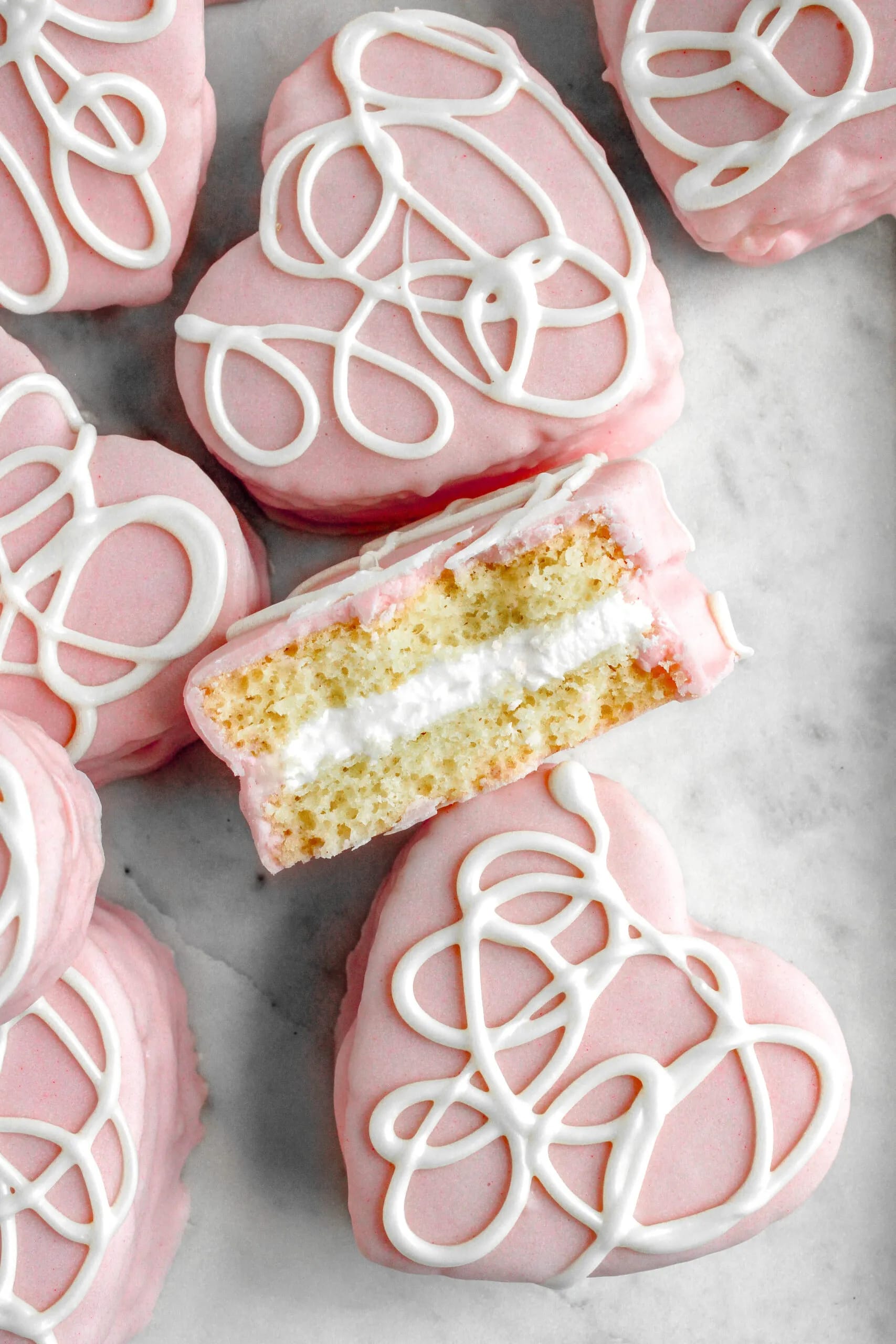 Copycat Little Debbie Valentine Cakes Recipe (1)