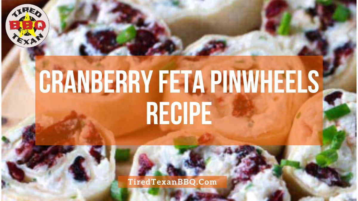 Cranberry Feta Pinwheels Recipe