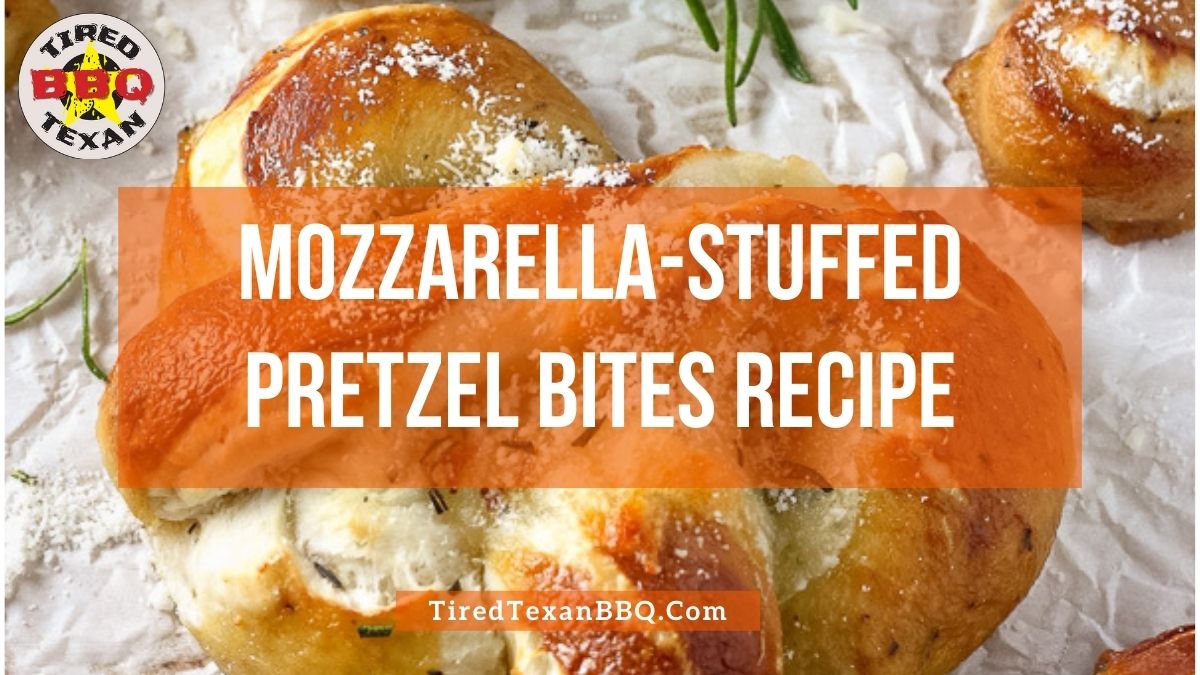 Mozzarella Stuffed Pretzel Bites Recipe