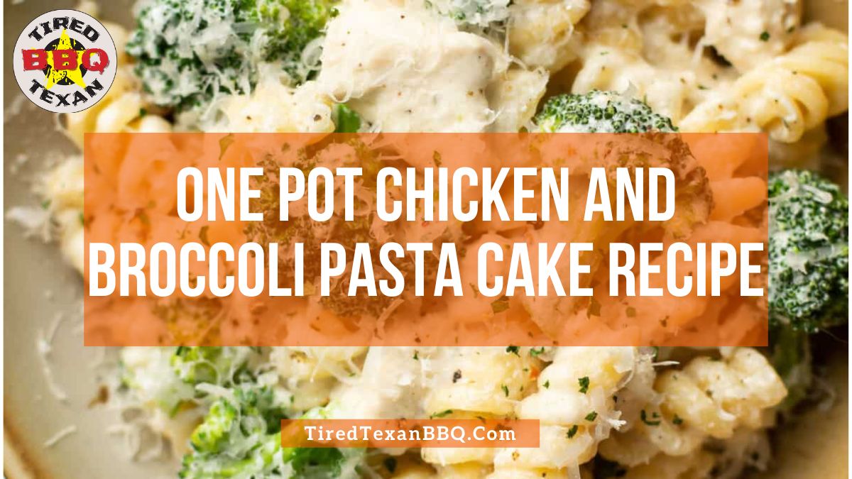 One Pot Chicken and Broccoli Pasta