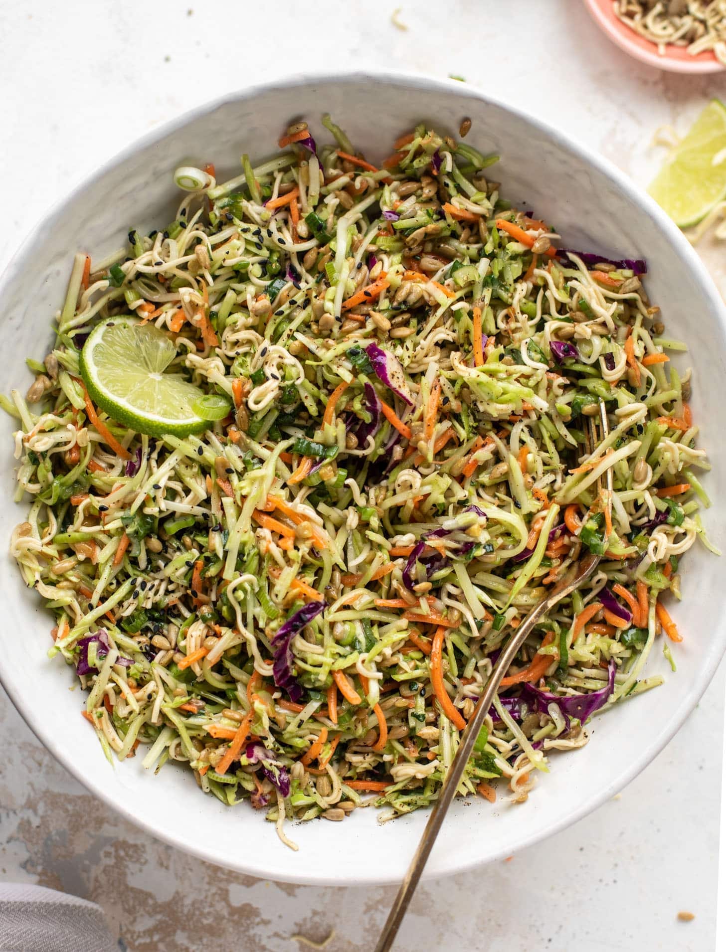 Oriental Ramen Broccoli Cole Slaw (1)