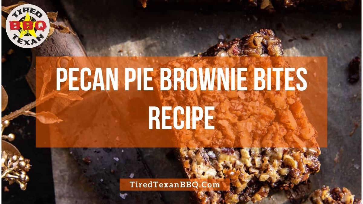 Pecan Pie Brownie Bites