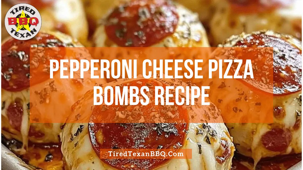 Pepperoni Cheese Pizza Bombs