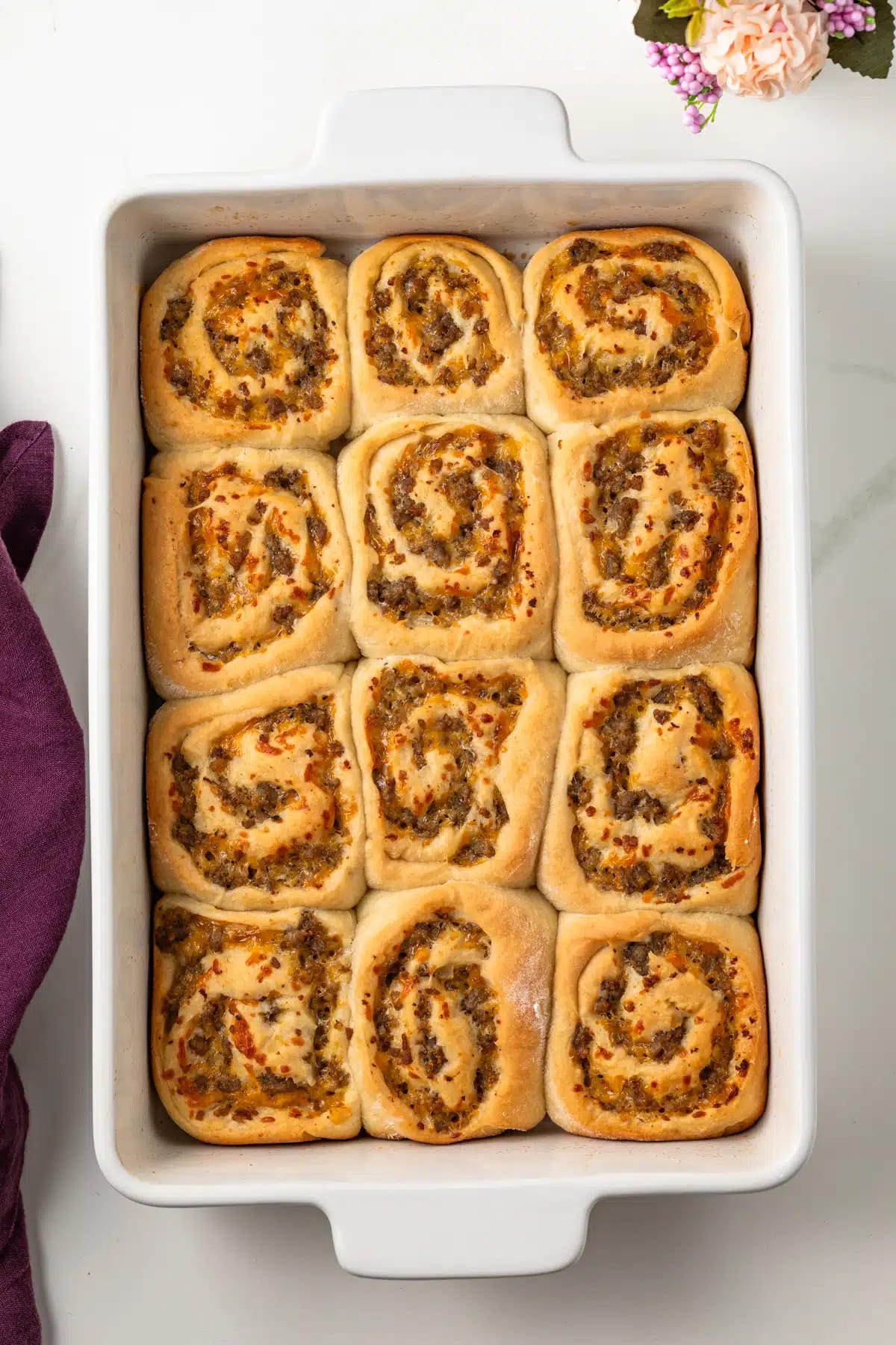 Sausage and Egg Roll Ups (3)