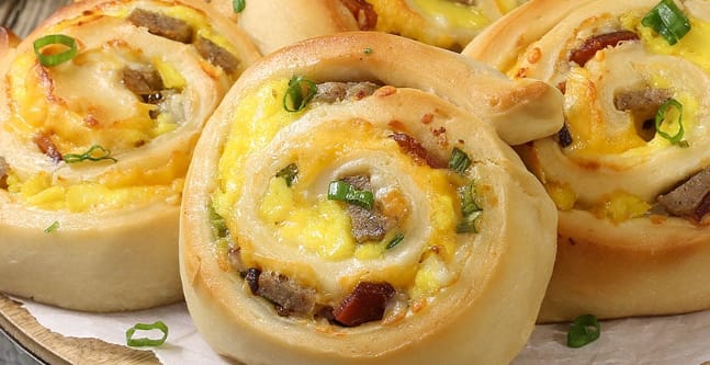 Sausage and Egg Roll Ups (4)