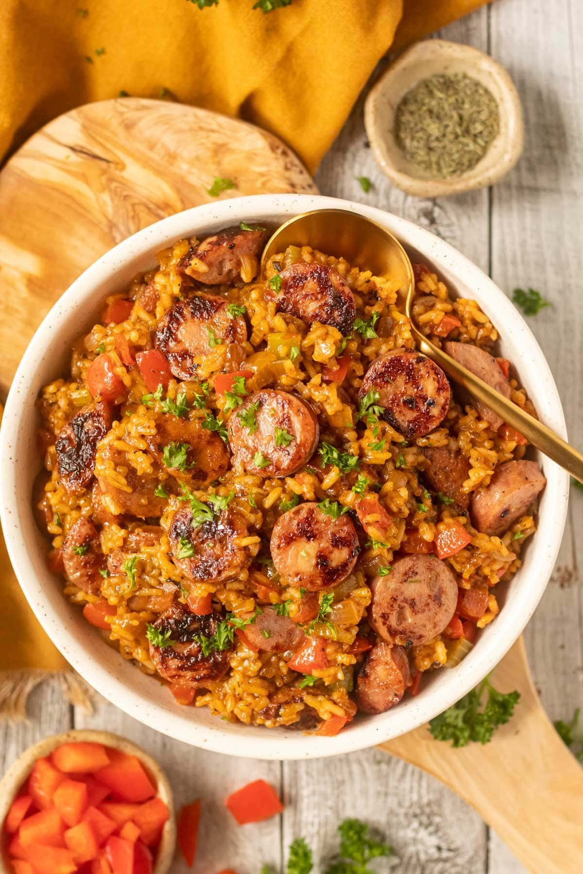 Shrimp Sausage Dirty Rice Recipe (3)