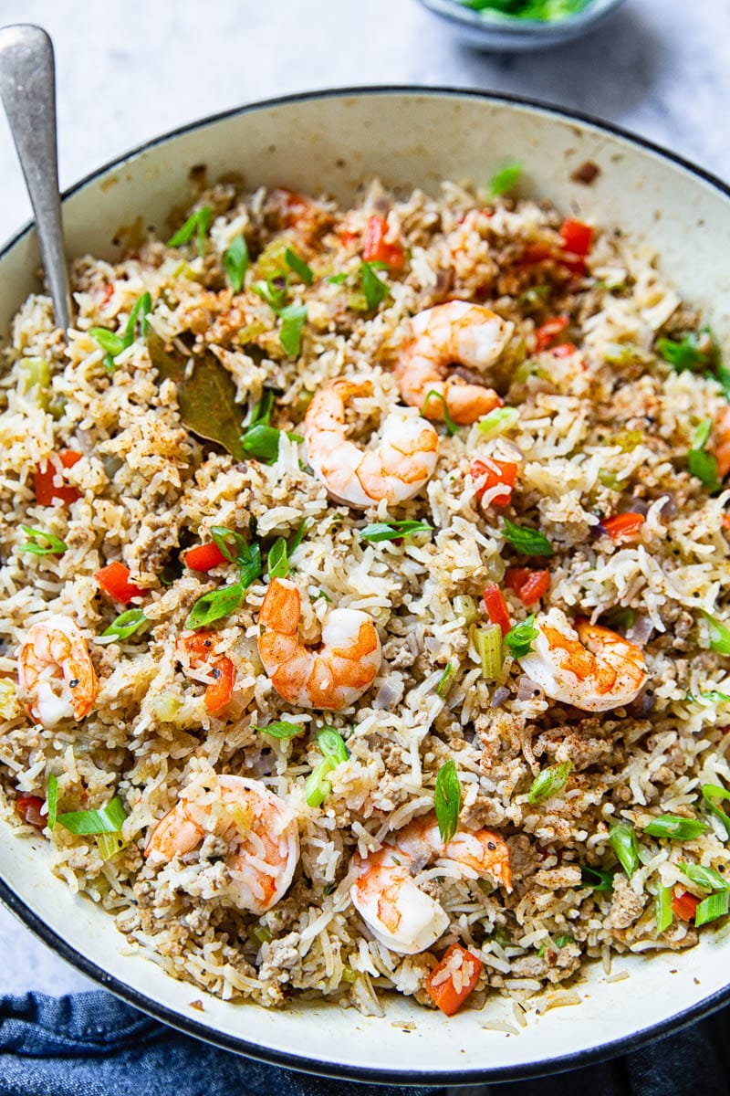 Shrimp Sausage Dirty Rice Recipe (4)