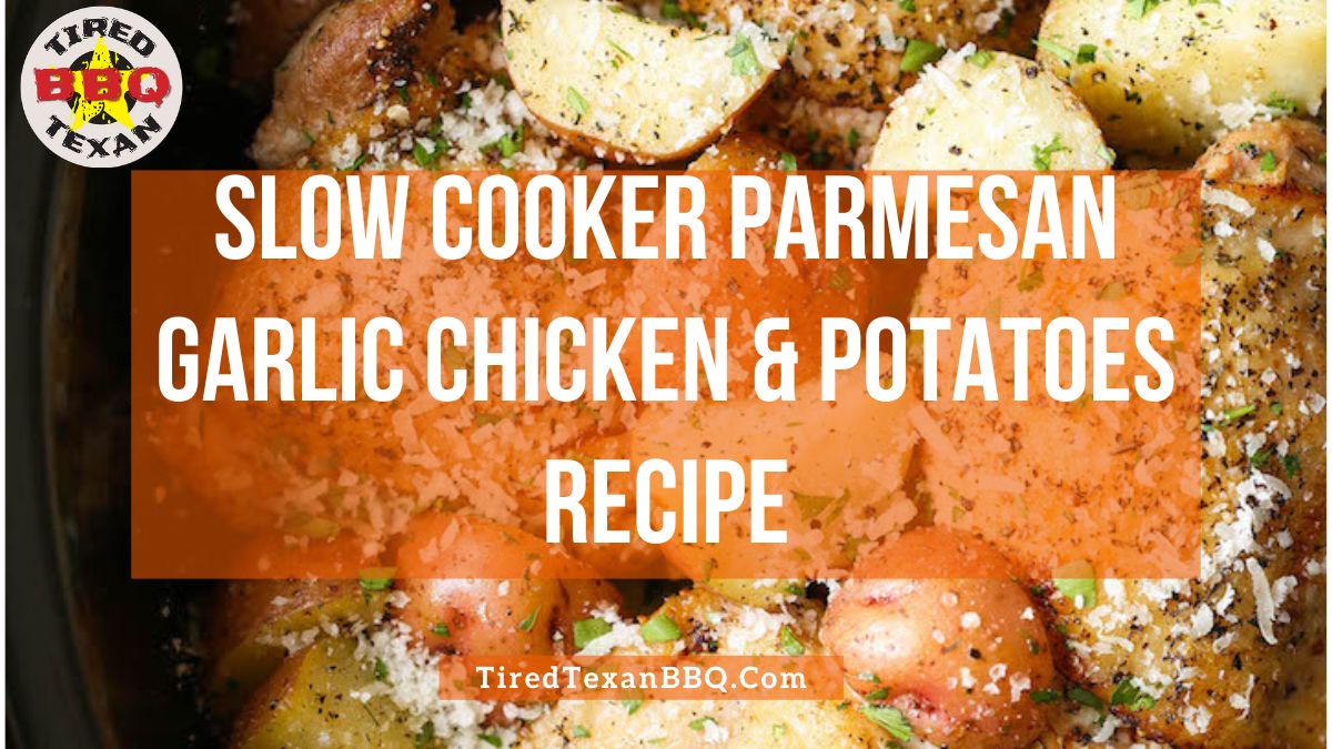 Slow Cooker Parmesan Garlic Chicken and Potatoes Recipe