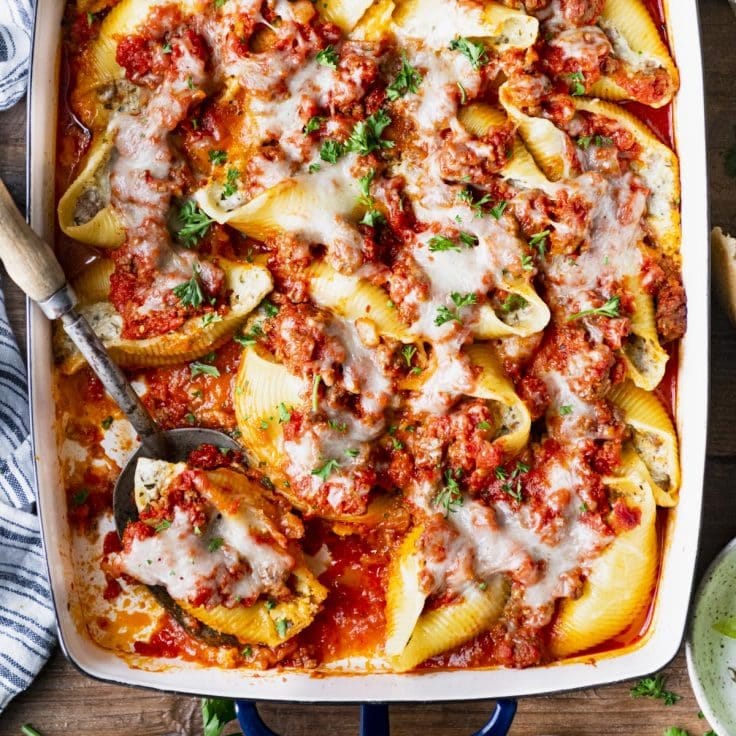 Stuffed Pasta Shells with Ground Beef (4)