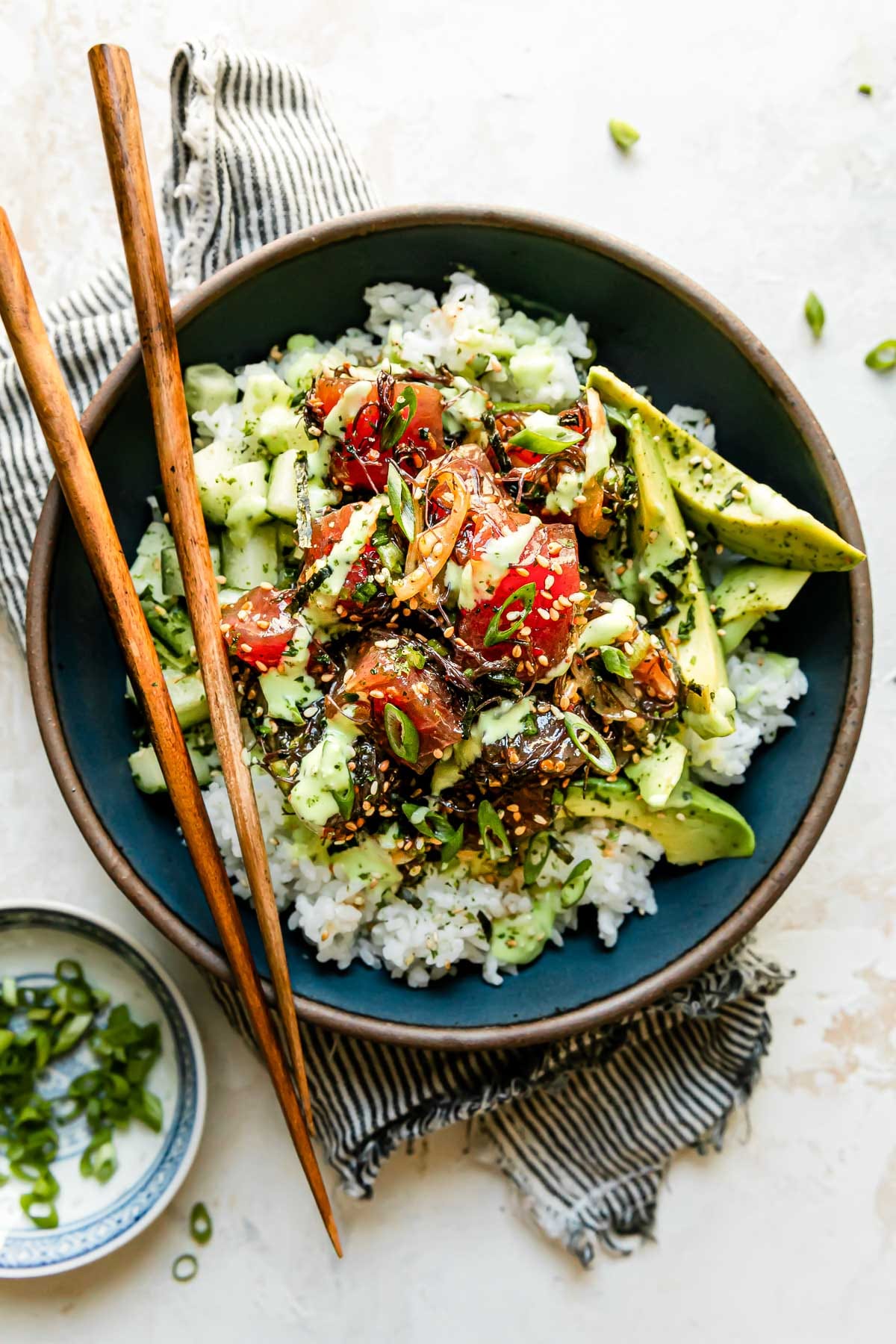 Ahi Poke Bowls
