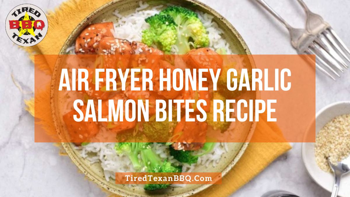 Air Fryer Honey Garlic Salmon Bites
